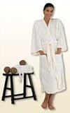 Cloud 9 Microfiber Womens Long Robe - M/L - Soothing Sand