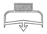 Delfield Drawer Gasket 32in 1701062