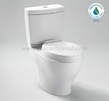 Toto Aquia II DUAL FLUSH TOILET BOWL ONLY -REGULAR HT CT416#11