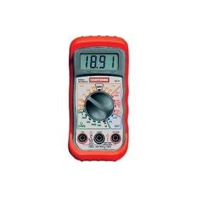 Craftsman Multimeter, Digital, with 8 Functions and 20 Ranges
