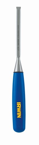 IRWIN Marples Chisel - M444/-3/8N BlueChip, Beveled Edge 3/8-inch (10mm)