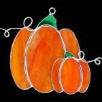 SWITCHABLES STAINED GLASS NIGHT LIGHT COVER - PUMPKINS - SW033