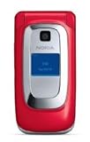 Nokia 6085 Unlocked Cell Phone with MP3/Video Player, MicroSD Slot--U.S. Version with Warranty (Red)