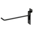 ExecuSystems 6" Slatwall Hook -Black -Box of 96