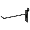 ExecuSystems 6" Slatwall Hook -Black -Box of 96