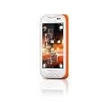 Sony Ericsson Mix Walkman Handy (Ohne Branding, 7,6 cm (3 Zoll) Display, 3 Megapixel Kamera, GSM, GPRS, WLAN) orange/wei�