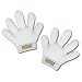 Sonic The Hedgehog White Plush Gloves