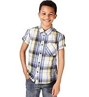 Pure Cotton Checked Shirt