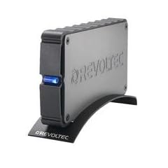 Revoltec RS053 Alu Guard 6,4 cm (2,5 Zoll) Festplattengeh�use eSATA/USB2.0 f�r SATA-Festplatte