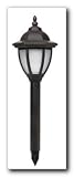 Brinkmann Solar Gallery Metal Series - Victorian II Solar Powered LED Garden Accent Light