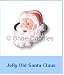 Santa Shoe Charm