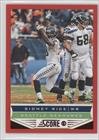 Sidney Rice #29/30 Seattle Seahawks (Football Card) 2013 Score Red Zone #194