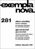 Alfred Schnittke - Musica Nostalgica and Giya Kancheli - With a Smile for Slava: for Cello and Piano (String)