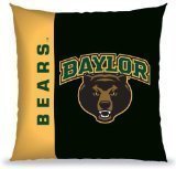 Baylor Bears 27X27 Vertical Stitch Pillow - College Athletics NCAA