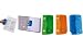 WEDO Taschenlocher, Stanzleistung: 3 Blatt, farbig sortiert