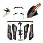 007 Mini Falcon XVIII Gyroscope 4 Channel RC Helicopter - Assorted Refurbished Parts Set