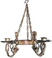 Antique White Chandelier