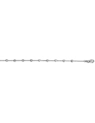18K White Gold Diamond By The Inch Bracelet 9.5 Inch