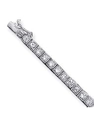 Sterling Silver CZ Bracelet