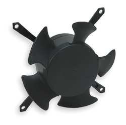 Dayton 2RTJ9 Axial Fan, 4 1/8 In Sq, 110CFM, 115V, 48 Dba