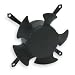 Dayton 2RTJ9 Axial Fan, 4 1/8 In Sq, 110CFM, 115V, 48 Dba