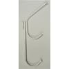 Household Essentials H5221 Hinge-It Spacemaker Triple Hook, White
