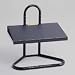 Industrial Footrest, Height Adjustable, 20W x 12D Anti-Slip Platform, Black SAF5124