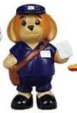 Webkinz Cocker Spaniel Kinzpost Carrier FigurineIMAGE