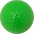 Mini Putt Golf Colored Golf Balls, Green - Sports Golf Equipment - Dozen