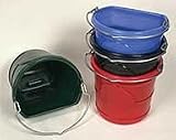 Horsemen S Pride Flat Back Bucket Black 20 Quart - 004