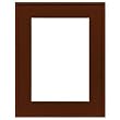 Dennis Daniels Step Molding Frame; 8.5"x11"; Dark Walnut Color Finish