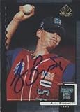 A.J. Burnett, Portland Sea Dogs - Marlins Affiliate Autographed Card