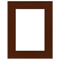 Dennis Daniels Step Molding Frame; 8.5"x11"; Dark Walnut Color Finish