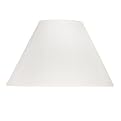 Barrel Lamp Shade - White (17")