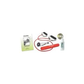 Thera-Band Hand & Wrist Rehab Kit Includes Resistance Tubing, Biofreeze, Flex Bar, Door Anchor and Home Rehab DVD