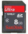 8GB SanDisk Ultra SDHC High Performance Card Ricoh camera