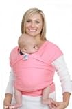 Moby Wrap UV SPF 50+ 100% Cotton Baby Carrier, Coral