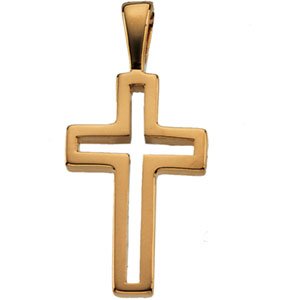 Buy 14K Yellow Gold Cross Pendant online at Discounted New and Used prices. Delivered to your door with Off-The-Bookshelf.