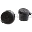 Nightforce Rubber Lens Cap Set for the NXS Series Rifle Scopes, Fits 24mm