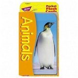 Pocket Flash Cards, 2 Sided, Animals, 56/Pack, 3 1/4x5 1/4 (TEIT23017) Category: Bulletin Accessories