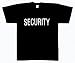 ''Security'' Official Issue Double-Sided T-Shirts