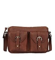 Leather Rambler Cross Body Bag