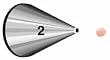 Wilton Decorating Round Icing Tip #2