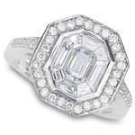 1 1 2 ctw Art Deco Style Engagement Ring