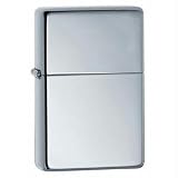 Zippo Lighter Vintage High Polished Chrome