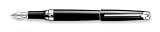 Caran D'ache Leman Ebony Black Lacquered RT Medium Point Fountain Pen - CA-4799782