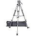 Libec LS22M(2A) Professional Tripod System with T68 1-Stage Alloy Tripod, H22 Fluid Head, Mid-Level Spreader & TC-60 Transport Case, Supports 8.8 lbs