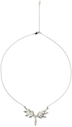 Jenny Packham Marquise Necklace (Rhodium)