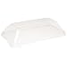 Packnwood "Klarity" Clear PET Lid, 5.1" Length x 2.6" Width x 1.4" Height (4 Packs of 50)