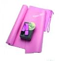 Reebok Yoga Mat Set (Pink Mat/Block/DVD)